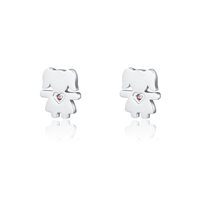 Earrings Brand Woman Kidz in Steel Cristallo 05ER016 - 05ER016